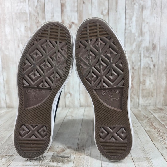 Converse Chuck Taylor All Star Platform High Top Black White Women's Size 7 - Picture 7 of 8